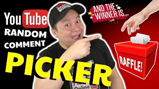 YOUTUBE RANDOM COMMENT PICKER I HOW TO PICK A RANDOM WINNER Tagalog  English [upl. by Floris]