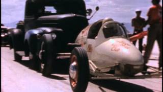 Bonneville Speed Trials 1950s [upl. by Jessamine]