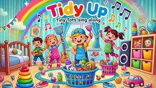 Tidy Up  Clean Up Song  Fun and Upbeat for Kids [upl. by Levenson855]