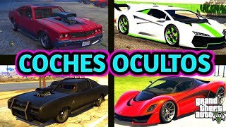 UBICACIONES secretas de coches de lujo en gta 5 MODO HISTORIA [upl. by Ahsyla]