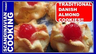 How To Make Danish Almond Christmas Cookies 🎄 Småkager [upl. by Benia]