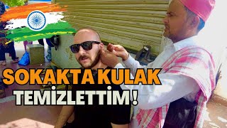 BAKIN SOKAKTA NASIL KULAK TEMİZLETTİM  HİNDİSTAN [upl. by Spindell]