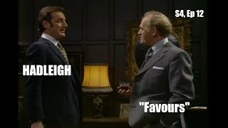 Hadleigh 1976 Series 4 Ep 12 quotFavoursquot with Gordon Jackson Michael Elphick Full Episode TV [upl. by Lashonde]