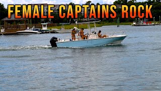 Wrightsville Beach  Female Boat Captains  Bad Boats [upl. by Noyar]