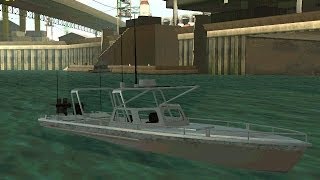 GTA San Andreas How to get the Launch military boat [upl. by Donough]