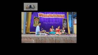 SIVA VISHNU TEMPLE NAVARATRI PROGRAM 2024❤️ navaratri devotional carnatic [upl. by Kacerek]