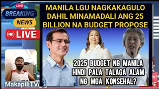 MANILA LGU NAGKAKAGUL0 DAHIL SA BUDGET  RAFFY TULFO  BANAT BY [upl. by Nnyloj98]