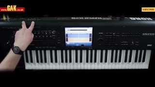 Korg Kronos Music Workstation Demo  PART 3 [upl. by Olson]