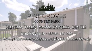 Delta Sienna Caravan  Pinegroves Country Park Matlock [upl. by Asserat]