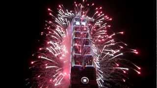 2013 taipei 101 tower fireworks [upl. by Epilef]