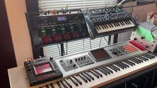 Boss RC505mkII single footswitch setup using quotCurrent Trackquot [upl. by Ais229]