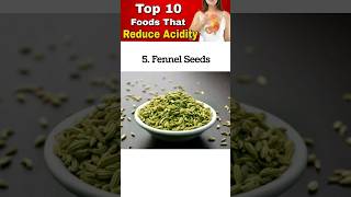 ✅ 10 Foods That Reduce Acidity  Acid reflux health [upl. by Nitsud]