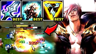 SETT TOP NEW META BUILD 100 ERASES EVERYONE NICE PATCH👌  S14 Sett TOP Gameplay Guide [upl. by Annovaj]