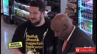 Impractical Jokers Jokers surprise unsuspecting fan in grocery store [upl. by Yniffit]