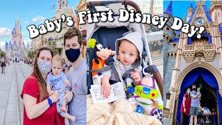 Disney World Travel Day With A Baby  Shepards First Trip March 2021  Britt  Jared [upl. by Armilla]