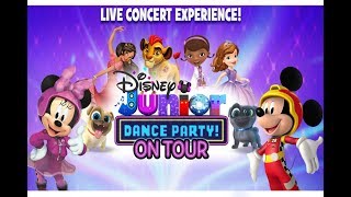 NEW DISNEY JUNIOR DANCE PARTY at Disneyland [upl. by Paulette]