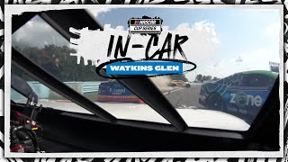 Incar Denny Hamlin’s angle of Lap 1 wreck  NASCAR [upl. by Blinny]