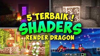 YEY RILIS  5 SHADER MCPE 119 Terbaik  Shaders For Mcpe 119  Shaders Render Dragon [upl. by Fillbert]