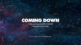 COMING DOWN  SATB piano track  lyrics [upl. by Daniell99]