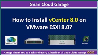 How to Install vCenter 80 on VMware ESXi 80 [upl. by Niple]