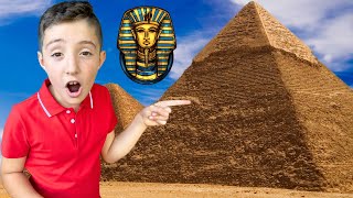 Great Pyramids of Giza 🇪🇬 Ancient Egypt for Kids 📚 Educational Videos For Kids [upl. by Jobie]