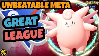 THIS GREAT LEAGUE TEAM IS UNBEATABLE IN POKEMON GO BATTLE LEAGUE [upl. by Enom]