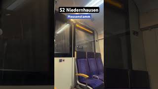 Heusenstamm Aussage von BR423S2➡️Niedernhausen br423 sbahn shorts [upl. by Eelarat]