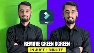 Remove Green Screen  Filmora x  tmf [upl. by Alliuqal]