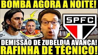 BOMBA AGORA A NOITE DEMISSÃO DE ZUBELDIA AVANÇA SE PERDER DO VASCO TÁ FORA RAFINHA DE TÉCNICO [upl. by Ayatnohs992]