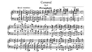 R Schumann  Piano cycle quotCarnavalquot Op 9 [upl. by Earised744]