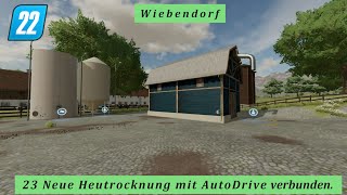 LS22 Wiebendorf  23 Neue Heutrocknung mit AutoDrive verbunden [upl. by Arielle672]