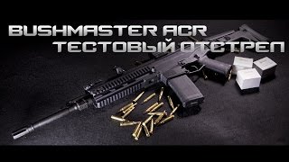 Bushmaster ACR Тестовый отстрел [upl. by Hendrik]