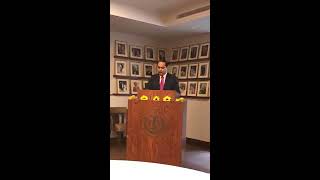 University of Texas School of Law  LLM Graduation Speech  2018  Juan Daniel Arau [upl. by Murrah]