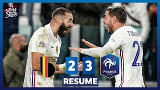 Belgique 23 France le résumé  Demi Finale UEFA Nations League I FFF 2021 [upl. by Crowell]