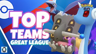 THE BEST TEAMS IN THE GREAT LEAGUE  Pokémon GO PvP [upl. by Bust]