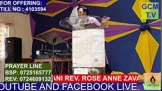 GENESIS GOSPEL CHURCH MBALE REV ROSE ZAVANI Live Stream [upl. by Grof]