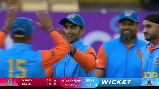 Match  06 Highlights  India Champions vs West Indies Champions  The World Championship of Legends [upl. by Asennav]