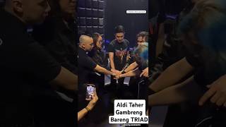 Aldi Taher Gambreng Bareng TRIAD dan Dul Jaelani ‼️ [upl. by Anoet]