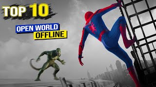 Top 10 Crazy Spider Man Games for Android 2022  High Graphics [upl. by Pollak498]