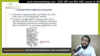 Adsorption chromatography [upl. by Sidra]