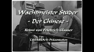 Wachtmeister Studer  Der Chinese Krimihsp [upl. by Risteau]