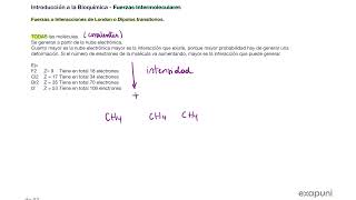 Fuerzas intermoleculares [upl. by Eimmac]