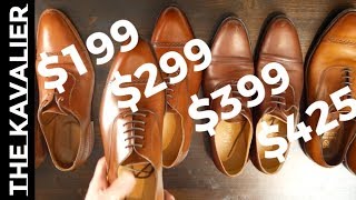 Suitsupply Dress Shoes Unboxing  Compared to Allen Edmonds Paul Evans Beckett Simonon [upl. by Oliric]