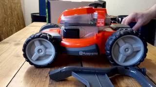 Lawn mower Kids Real model Husqvarna [upl. by Leffert]