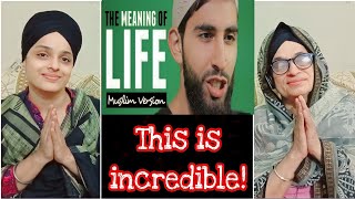 INDIANS REACT To THE MEANING OF LIFE  MUSLIM SPOKEN WORD [upl. by Adey]