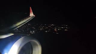 Aeromexico Boeing 737 MAX8 take off Mexicali international airport [upl. by Annayram152]