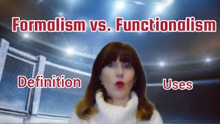 Formalism vs Functionalism 101 formalism functionalism literature criticaltheory [upl. by Yager]