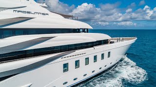 311 Lurssen quotMadsummerquot Motor Yacht  95m Lürssen  SuperYacht [upl. by Netsreik]