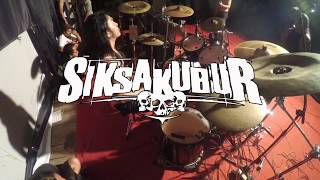 Drumcam SIKSAKUBUR  Renounce Me Live At KEDIRI 2017 [upl. by Manthei223]