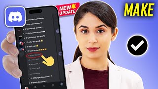 How To Make A Stage Channel On Discord mobile  Full Guide [upl. by Jollanta923]